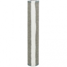 Sloupek se sisalovým kobercem, ø 9 × 48 cm, šedá