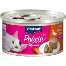 VITAKRAFT Poésie Mousse Duck - mokré krmivo pro kočky - 85g