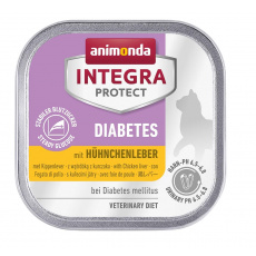 ANIMONDA Integra Protect Diabetes Poultry liver - mokré krmivo pro kočky - 100g