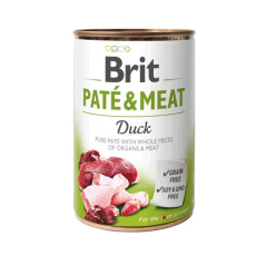 BRIT Paté & Meat s kachnou - 400g