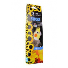 FINE PET Tyčinka Korela ovoce 2ks/110g FINE PET Tyčinka Korela ovoce 2ks/110g