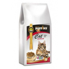 Puffins Cat Sterilised Turkey&Tuna 10kg Puffins Cat Sterilised Turkey&Tuna 10kg