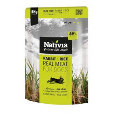 Nativia Real Meat Rabbit&Rice 8kg Nativia Real Meat Rabbit&Rice 8kg