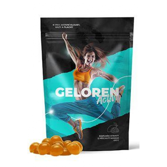 Geloren Active mango 410 g 90 želé Geloren Active mango 410 g 90 želé
