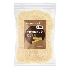 Allnature Cukr třtinový nerafinovaný RAW 1000g Allnature Cukr třtinový nerafinovaný RAW 1000g