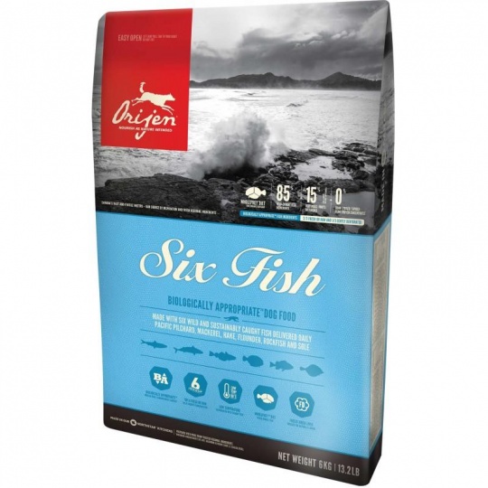 Orijen Dog Six Fish 2 x 11,4 kg + DOPRAVA ZDARMA