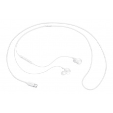 Samsung EO-IC100 Sluchátka s mikrofonem Kabel Do ucha Hovory/hudba USB typu C Bílá