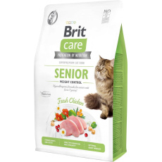 BRIT Care Grain-Free Senior Weight Control - suché krmivo pro kočky - 2 kg
