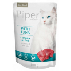 DOLINA NOTECI Piper Sterilised Tuna - mokré krmivo pro kočky - 100 g