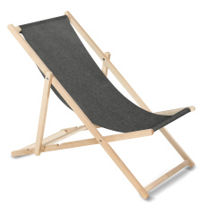 Klasické bukové lehátko GreenBlue GB183M Melange black