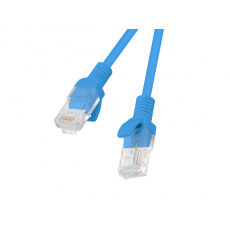 Lanberg Patchcord RJ45, Kat. 5e, UTP, 1m, modrá