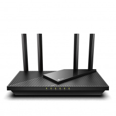 TP-Link Archer AX55 bezdrátový router Gigabit Ethernet Dvoupásmový (2,4 GHz / 5 GHz) Černá