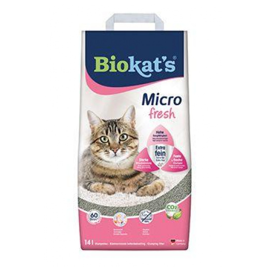 Podestýlka Biokat's Micro Fresh 13,3kg/14l Podestýlka Biokat's Micro Fresh 13,3kg/14l