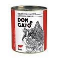Don Gato cat konz. hovězí 850g