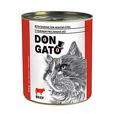 Don Gato cat konz. hovězí 850g