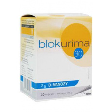Blokurima 2g D-manózy sáčky 30x4g Blokurima 2g D-manózy sáčky 30x4g