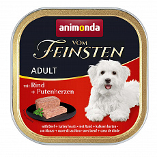 ANIMONDA paštika ADULT - hovězí, krůtí srdce pro psy 150g