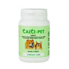 Calci Pet kuře 50tbl Calci Pet kuře 50tbl