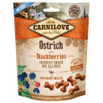 CARNILOVE Fresh Crunchy Ostrich s ostružinami - pamlsek pro psy - 200 g