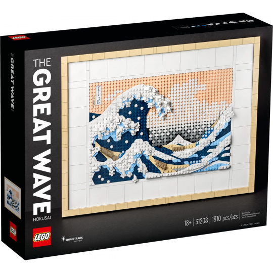 LEGO ART 31208 Hokusai. Velká vlna v Kanagawě