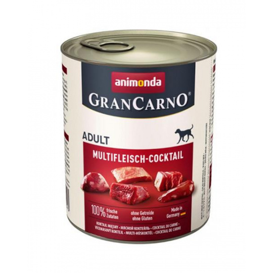 Animonda GRANCARNO® dog adult multimäsový koktail bal. 6 x 800g konzerva