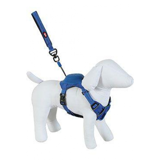 Postroj pes s vodítkem EASY RIDE modrá S Zolux Postroj pes s vodítkem EASY RIDE modrá S Zolux