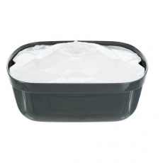 Pítko fontána Polygon, melamin/silikon, 2.5 l/ 28 × 11 × 22 cm, šedá/bílá (RP 7,40 Kč) Pítko fontána Polygon, melamin/silikon, 2.5 l/ 28 × 11 × 22 cm, šedá/bílá (RP 7,40 Kč)