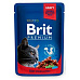 Brit Premium Cat kapsa with Beef Stew & Peas 100g