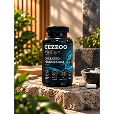 CEZZOO Vitality+ Chelátovaný Hořčík 90 kapslí