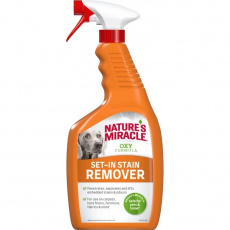 NATURE'S MIRACLE Set-in OXY Stain Remover Dog - Sprej na čištění  - 709 ml