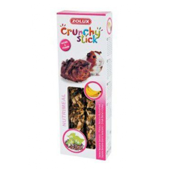 Pochoutka CRUNCHY STICK morče banán/pohanka Zolux