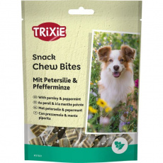 DentaFun Chew Bites, žvýkací bonbony petržel+máta 150 g DentaFun Chew Bites, žvýkací bonbony petržel+máta 150 g