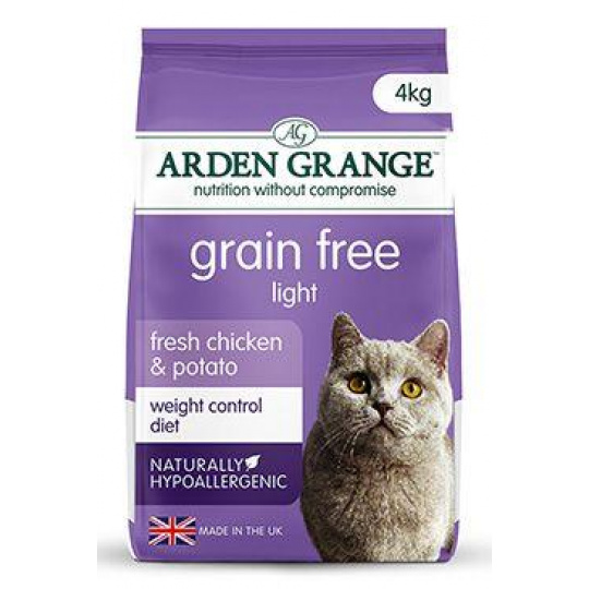 Arden Grange Cat GF Adult Light fresh Chick&Potato 4kg