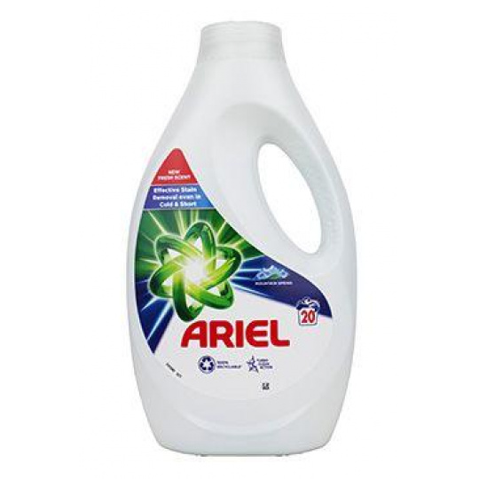 Prací gel Ariel Mountain Spring 1l, 20dávek