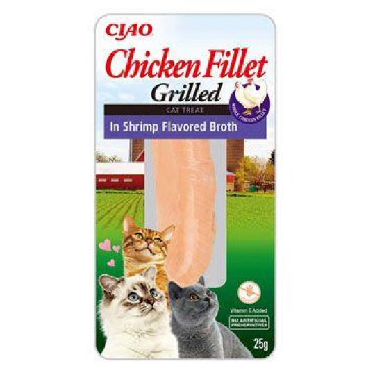 Churu Cat Chicken Fillet in Shrimp Flavored Broth 25g