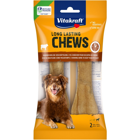 VITAKRAFT Long Lasting Chews Beef 14cm - pamlsek pro psa - 2x60g