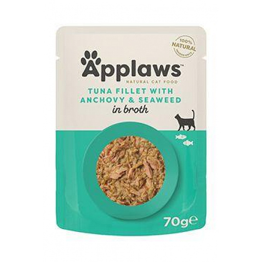 Applaws Cat kapsa Adult Broth tuňák s ančovičkami 70g