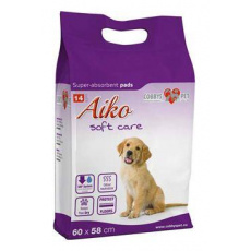 Podložka absorbční pro psy Aiko Soft Care 60x58cm 14ks Podložka absorbční pro psy Aiko Soft Care 60x58cm 14ks