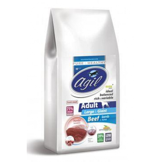 Agil Adult Large&Giant Low Grain Beef&Lamb&Tuna 10kg Agil Adult Large&Giant Low Grain Beef&Lamb&Tuna 10kg