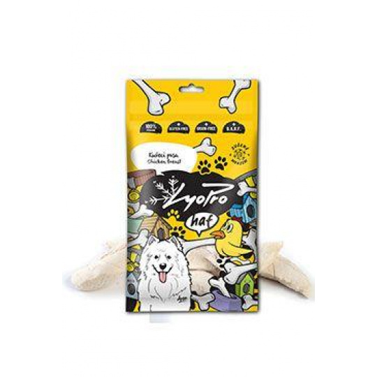 Lyopro Dog poch. mrazem sušené Kuřecí prsa 50g