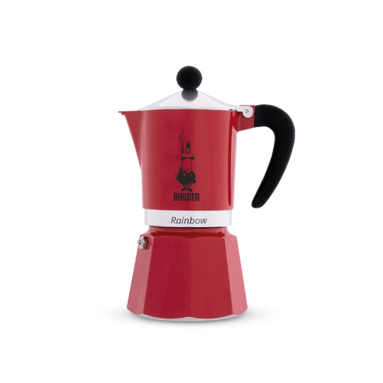 Kávovar BIALETTI RAINBOW 1TZ 60 ml Červená