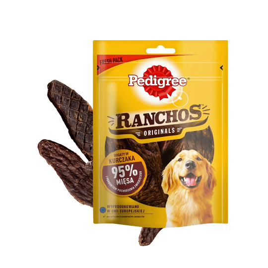 Pedigree Ranchos s kuřecím masem - pamlsek pro psy - 70g