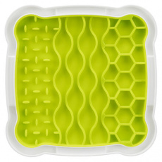 Lick'n'Snack-podložka k pomalému krmení 20 x 20 cm , TPR/PP Lick'n'Snack-podložka k pomalému krmení 20 x 20 cm , TPR/PP