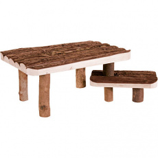 Schodiště pro morče, králíka 2 patra 37x17x28 cm Schodiště pro morče, králíka 2 patra 37x17x28 cm