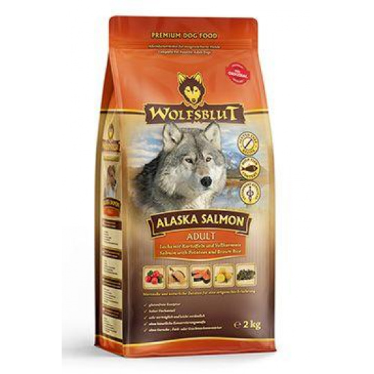Wolfsblut Dog Adult Alaska Salmon 2kg
