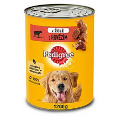 Pedigree konz. Can Adult hovädzie v želé 1200g Pedigree konz. Can Adult hovädzie v želé 1200g