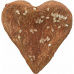 Denta Fun Chicken Love [150ks], srdce z buvolí kůže balené kuřecím masem 6cm, 25g