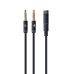 Gembird !Adapter audio stereo 3.5mm mini Jack/4PIN/ audio kabel 0,2 m 2 x 3.5mm Černá