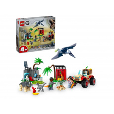 LEGO JURASSIC WORLD 76963 ZÁCHRANNÉ CENTRUM PRO MALÉ DINOSAURY