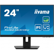 iiyama ProLite XUB2463HSU-B1 počítačový monitor 61 cm (24") 1920 x 1080 px Full HD LED Černá